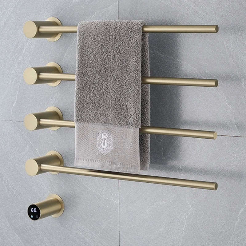 Aéraly MODULO — Sèche-Serviette Mural WiFi Minuterie | 40W 56W 65W | 3 à 5 Barres | Inox - Aéraly
