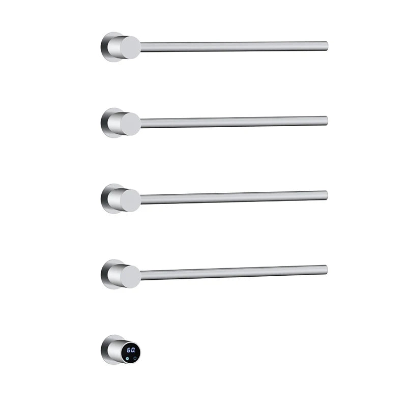 Aéraly MODULO — Sèche-Serviette Mural WiFi Minuterie | 40W 56W 65W | 3 à 5 Barres | Inox - Aéraly