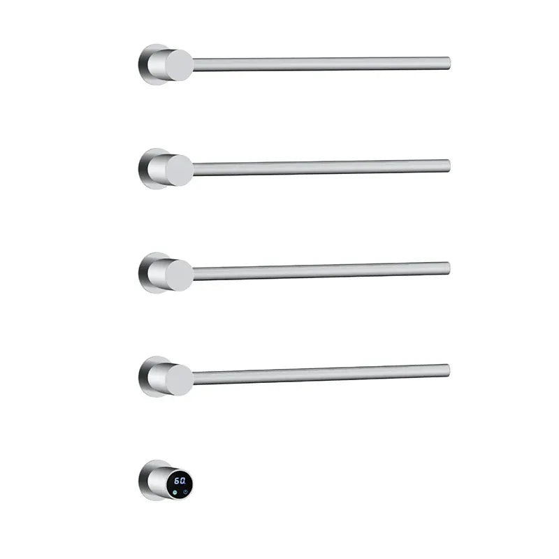 Chauffe serviettes salle de bain minuterie wifi 220V / Chrome-4 Bar