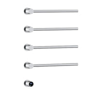 Aéraly MODULO — Sèche-Serviette Mural WiFi Minuterie | 40W 56W 65W | 3 à 5 Barres | Inox - Aéraly