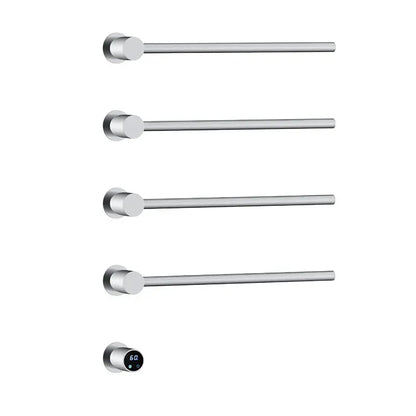 Chauffe serviettes salle de bain minuterie wifi 220V / Chrome-4 Bar