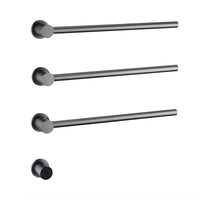 Aéraly MODULO — Sèche-Serviette Mural WiFi Minuterie | 40W 56W 65W | 3 à 5 Barres | Inox - Aéraly