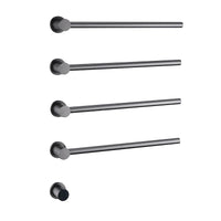 Aéraly MODULO — Sèche-Serviette Mural WiFi Minuterie | 40W 56W 65W | 3 à 5 Barres | Inox - Aéraly