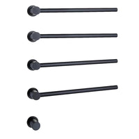 Aéraly MODULO — Sèche-Serviette Mural WiFi Minuterie | 40W 56W 65W | 3 à 5 Barres | Inox - Aéraly