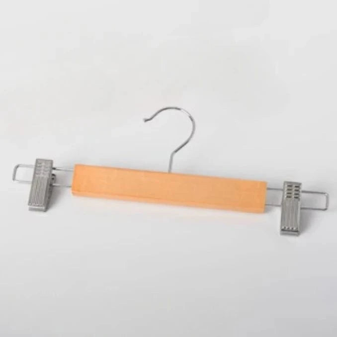 Cintre à Pantalon en Bois - Antidérapant & Pivotant 1 PCS / S 24 cm