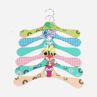 Cintre bébé en bois décoratifs animaux - Lot de 6 - Aéraly