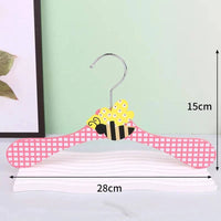Cintre bébé en bois décoratifs animaux - Lot de 6 - Aeraly