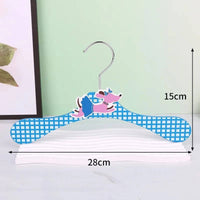 Cintre bébé en bois décoratifs animaux - Lot de 6 - Aeraly