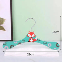 Cintre bébé en bois décoratifs animaux - Lot de 6 - Aeraly
