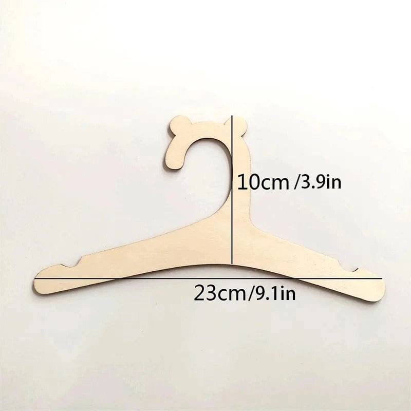 Cintre Bois Enfant – Lot de 10 Pièce - Aeraly