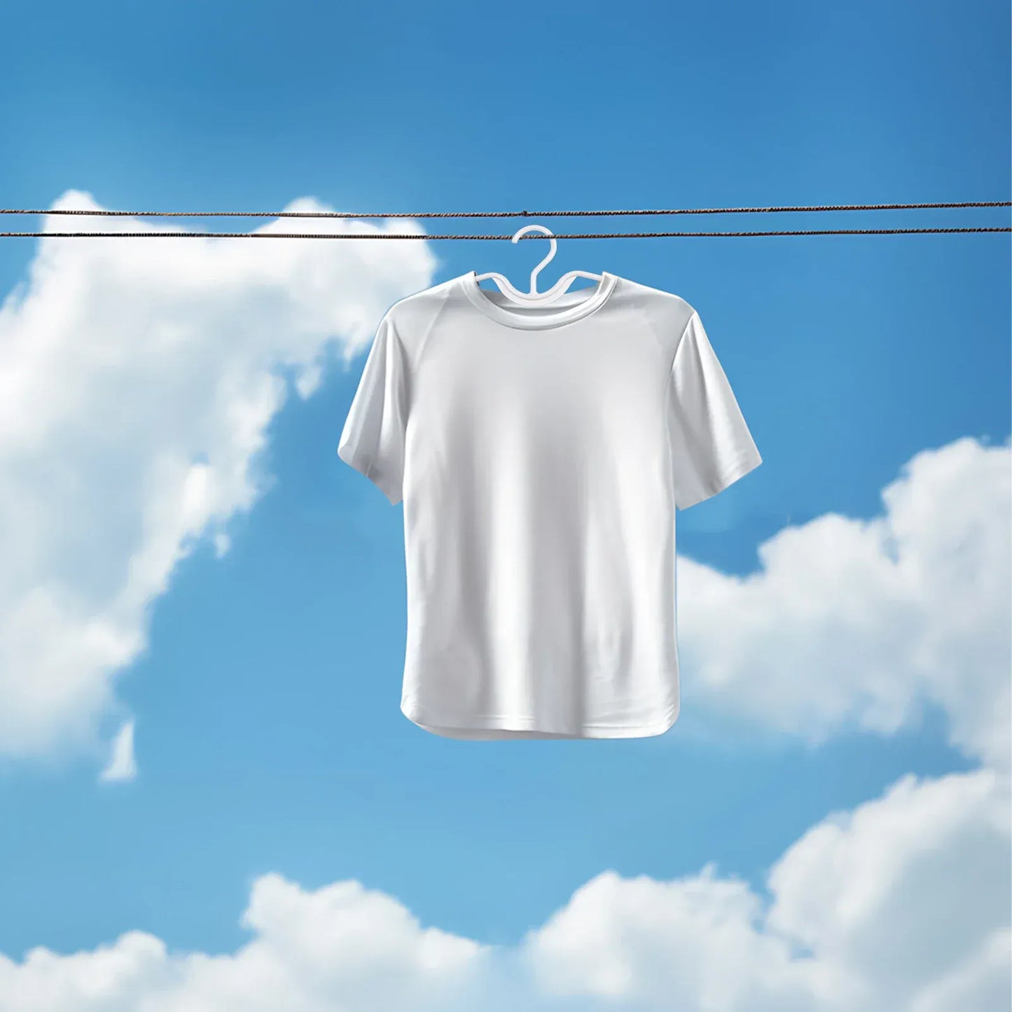 Cintre court en plastique pour vêtements anti-dérapant