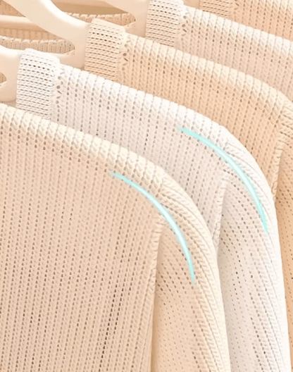 Cintre en velours antidérapant – Lot de 10