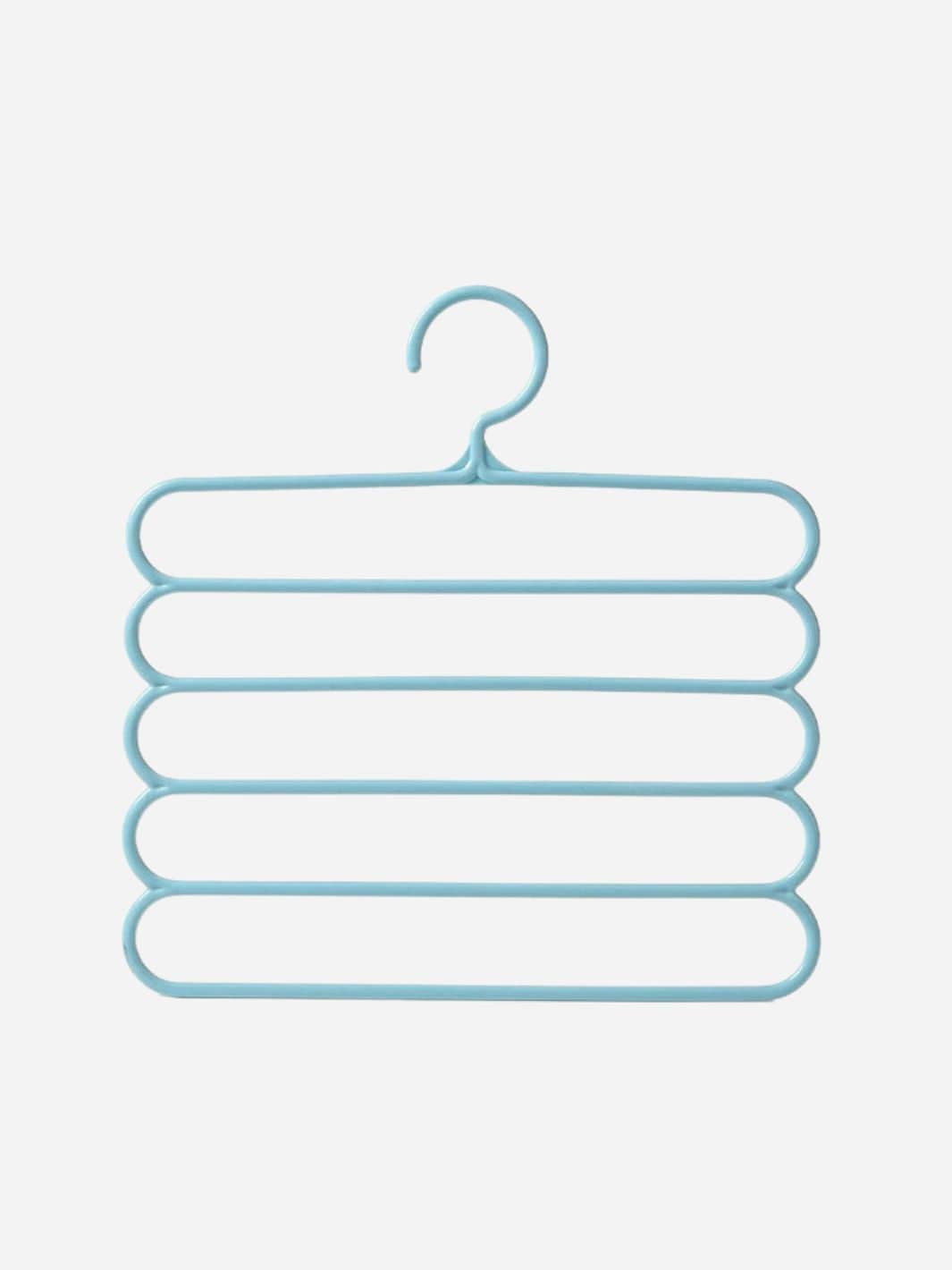 Cintre pantalon plastique 5 couches – rangement gain de place