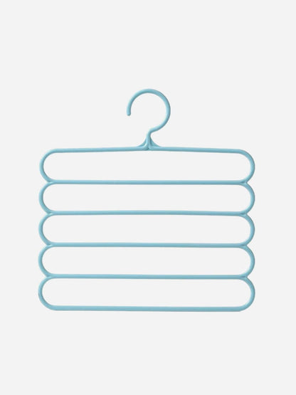 Cintre pantalon plastique 5 couches – rangement gain de place