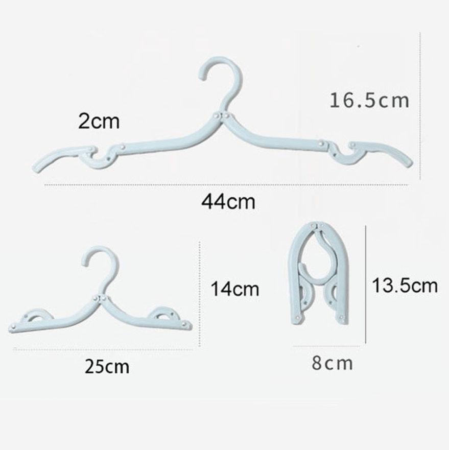Cintre pliant multifonction : gain de place et praticité