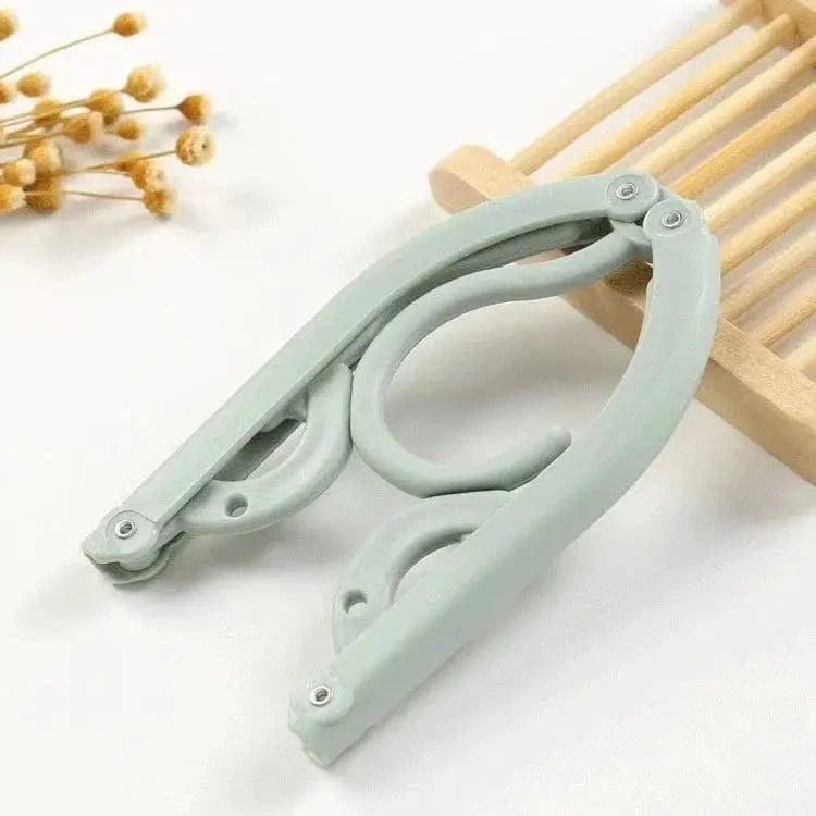 Cintre pliant multifonction : gain de place et praticité 5 PCS / Bleu