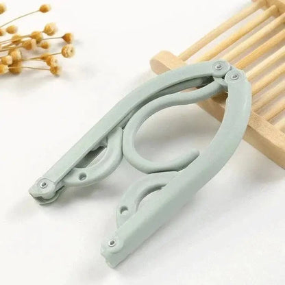 Cintre pliant multifonction : gain de place et praticité 5 PCS / Bleu