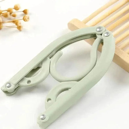 Cintre pliant multifonction : gain de place et praticité 5 PCS / Vert