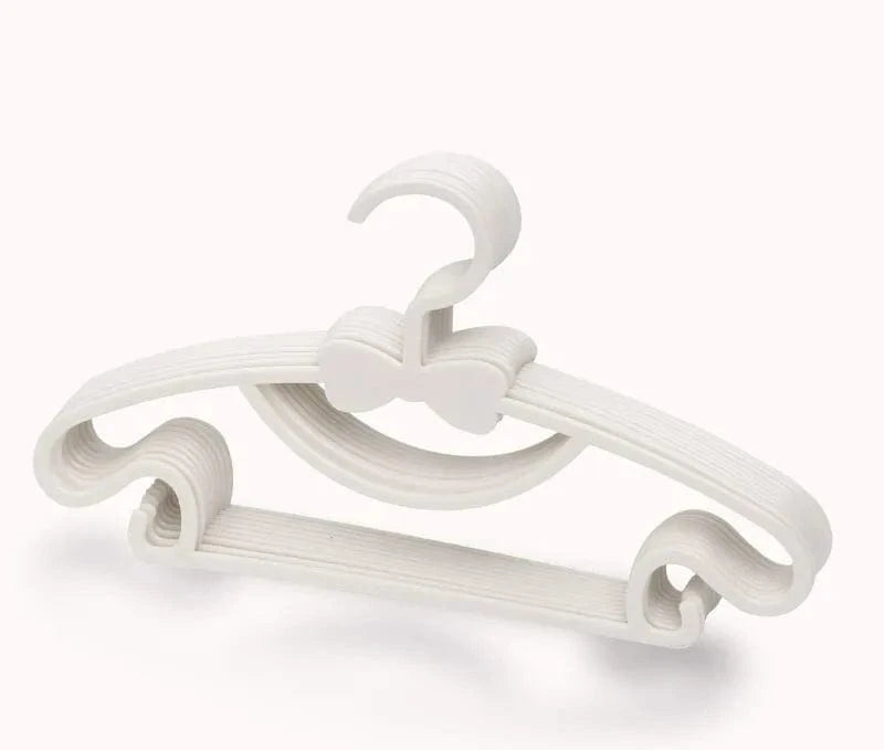 Cintre pour bébé ajustable antidérapant – Lot de 10 Blanc - 10PCS