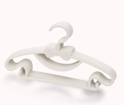 Cintre pour bébé ajustable antidérapant – Lot de 10 Blanc - 10PCS