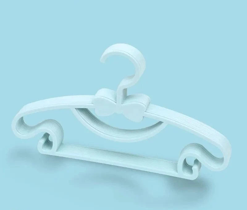 Cintre pour bébé ajustable antidérapant – Lot de 10 Bleu - 10PCS