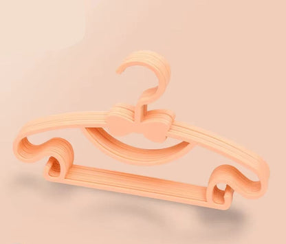 Cintre pour bébé ajustable antidérapant – Lot de 10 Orange - 10PCS