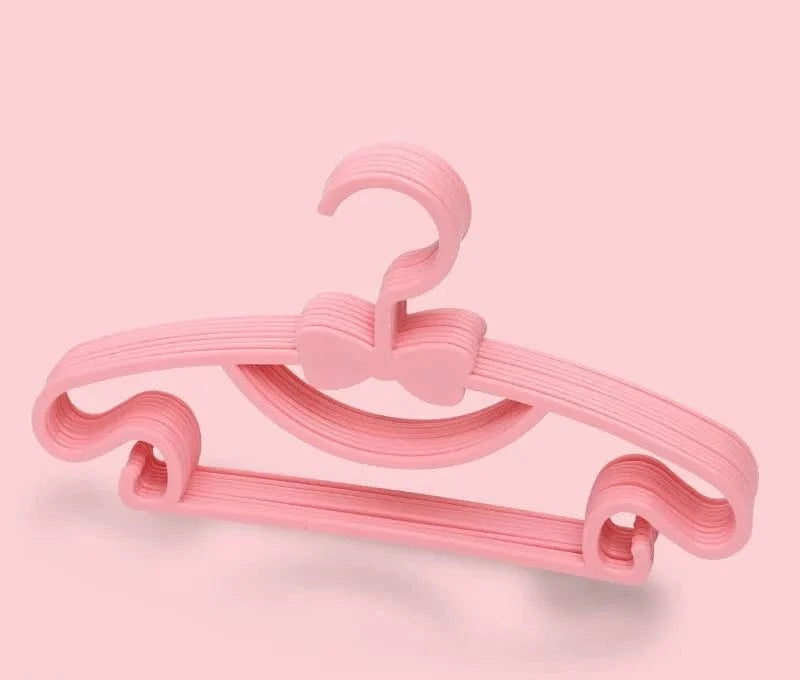 Cintre pour bébé ajustable antidérapant – Lot de 10 Rose - 10PCS