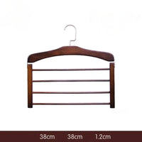 Cintre rangement bois 4 niveaux – gain de place et style naturel - Aeraly