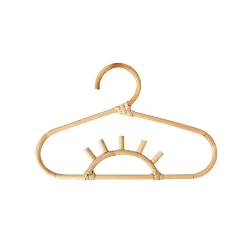 Cintre Rotin Bébé – Élégant & Fait Main - Aeraly