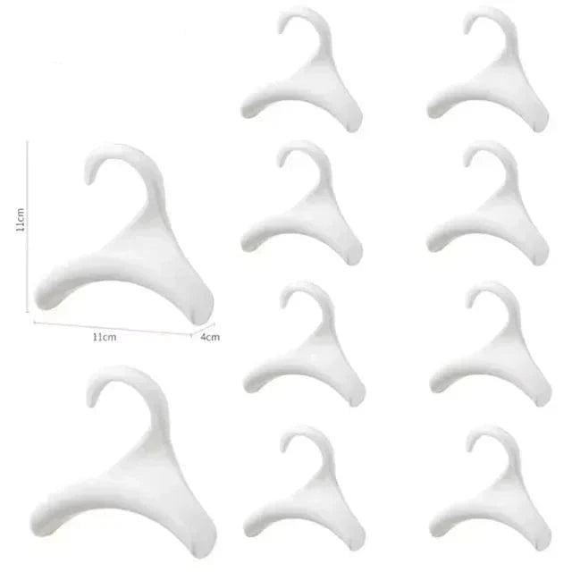 Cintre sac à main – Crochet de rangement pour sacs et accessoires Blanc - 10 PCS