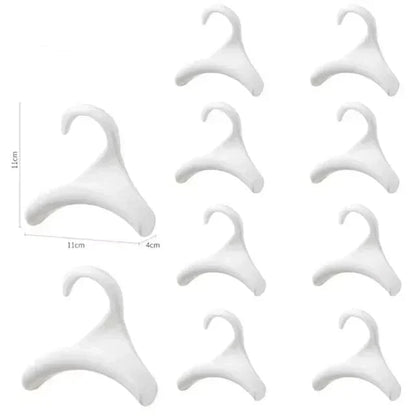 Cintre sac à main – Crochet de rangement pour sacs et accessoires Blanc - 10 PCS