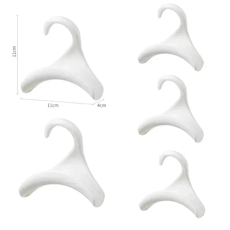 Cintre sac à main – Crochet de rangement pour sacs et accessoires Blanc - 5 PCS