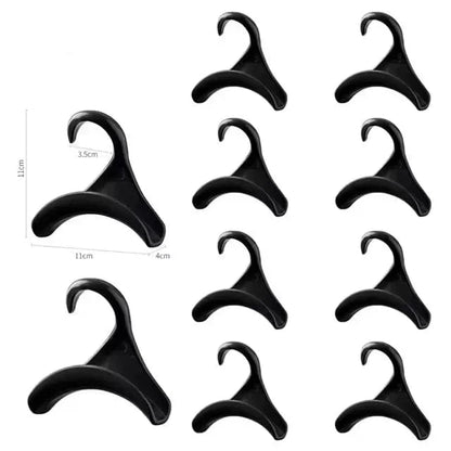 Cintre sac à main – Crochet de rangement pour sacs et accessoires Noir - 10 PCS