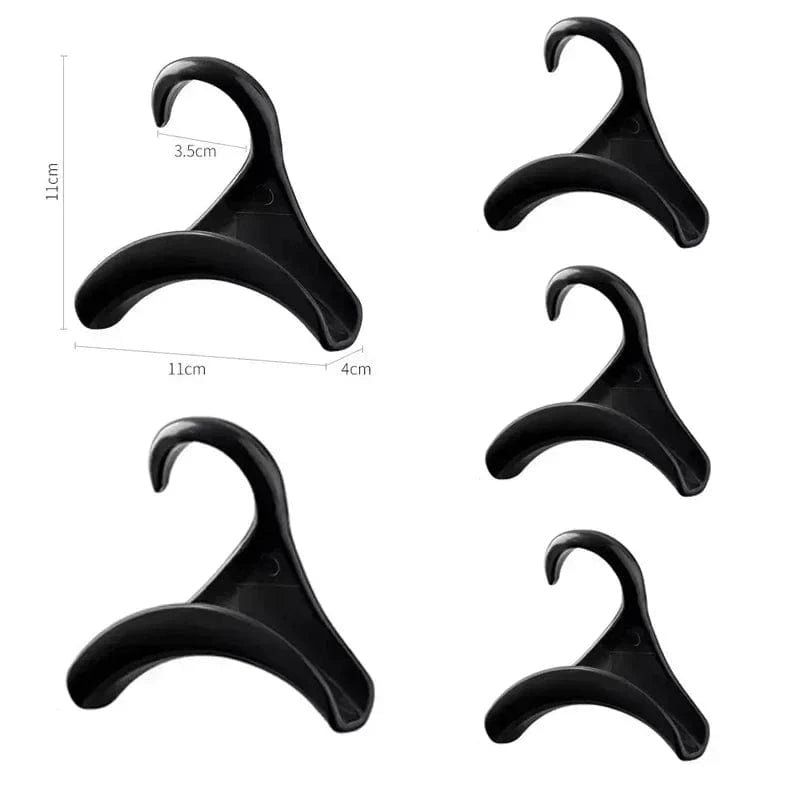 Cintre sac à main – Crochet de rangement pour sacs et accessoires Noir - 5 PCS
