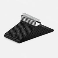 Cintre pantalon gain de place – Lot de 10 inox antidérapants