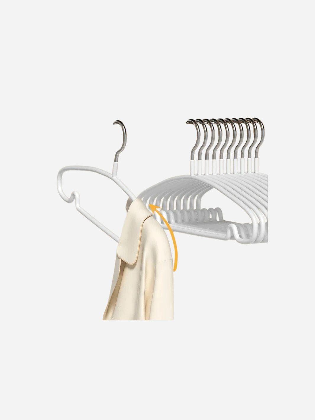 cintres antidérapants pour vêtements