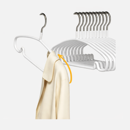 cintres antidérapants pour vêtements - Aeraly