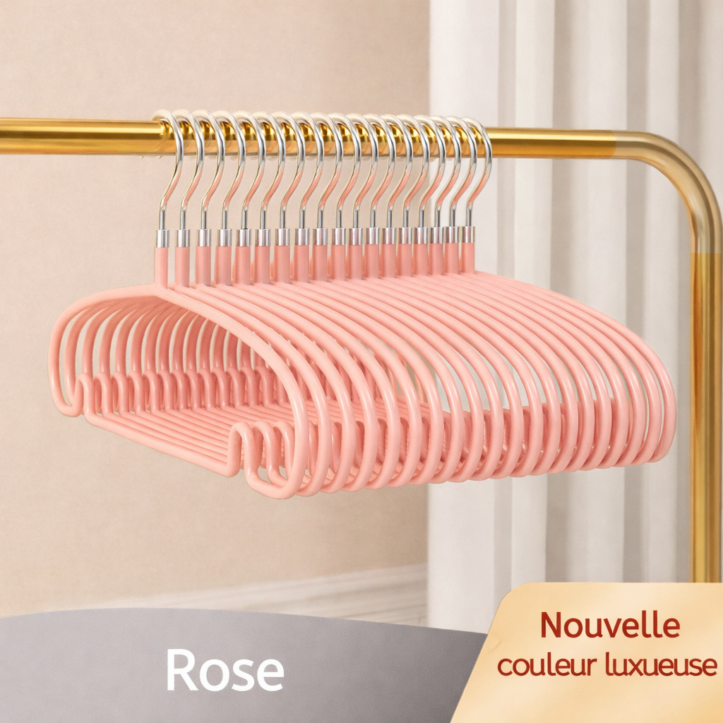 cintres antidérapants pour vêtements - Aeraly