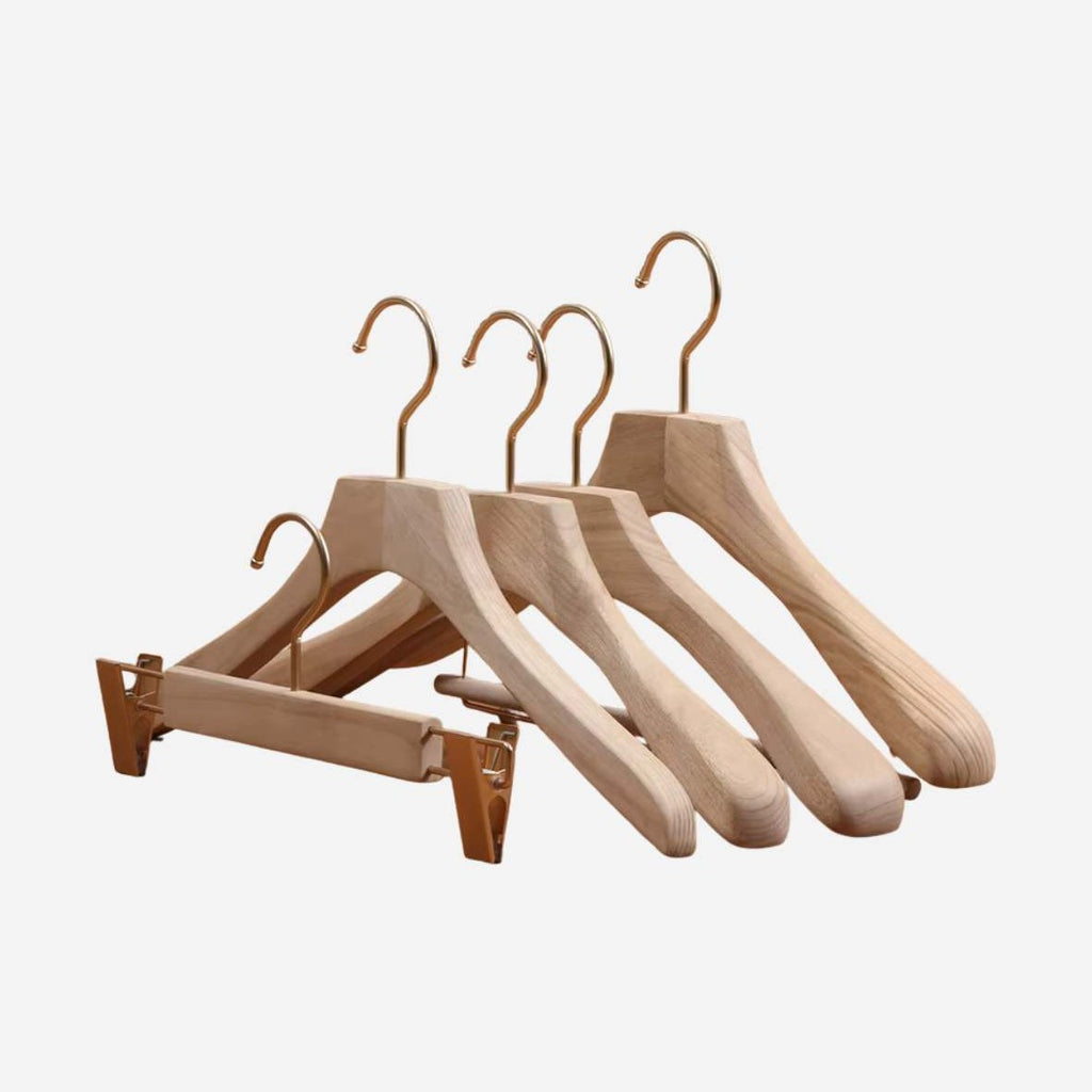 Cintres en bois pour costume – Lot de 2 - Aéraly