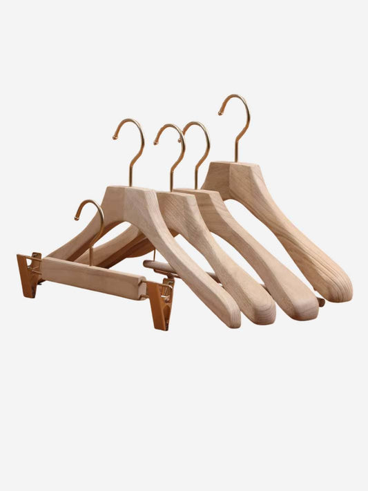 Cintres en bois pour costume – Lot de 2