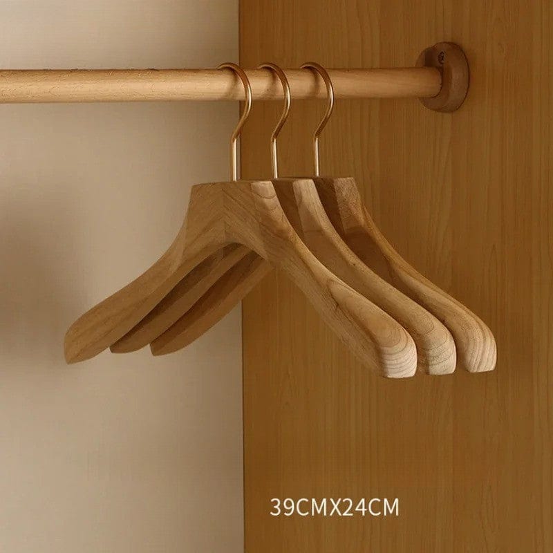 Cintres en bois pour costume – Lot de 2 Bois