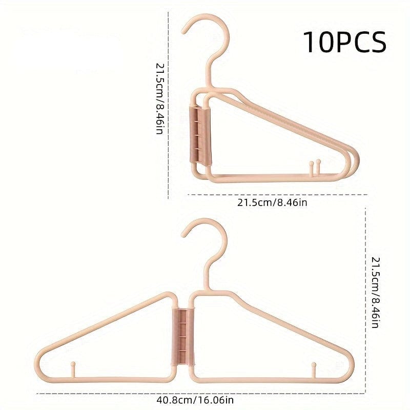 Cintres pliant rangement pantalons