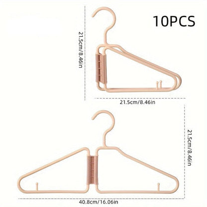 Cintres pliant rangement pantalons