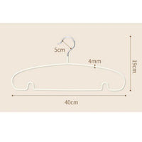 Non-slip clothes hangers - Set of 10