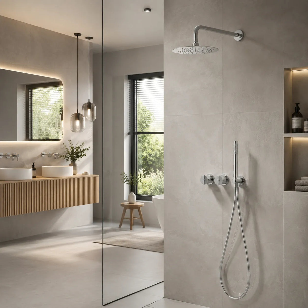 CORNICIONE - Composition de Douche Encastrée