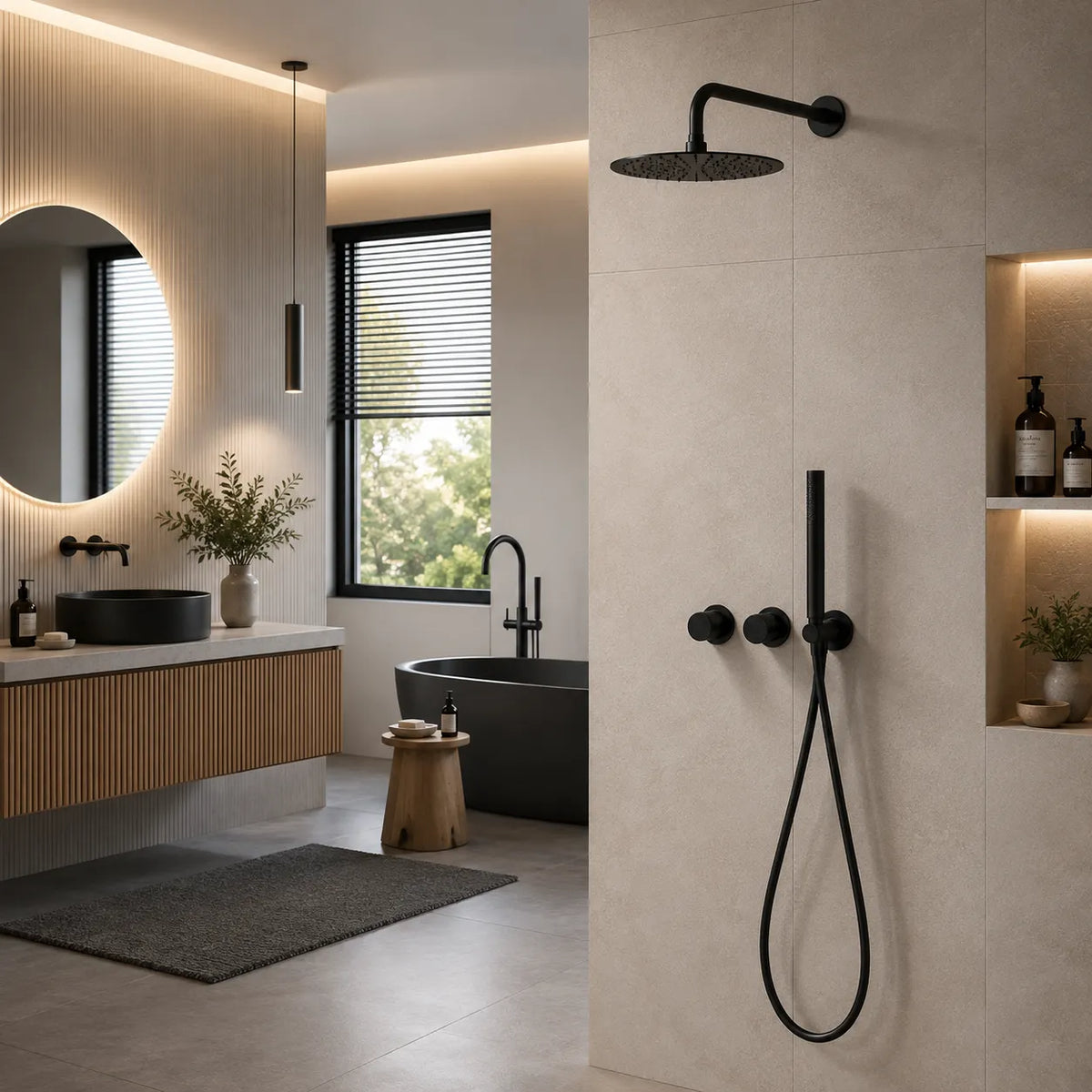 CORNICIONE - Composition de Douche Encastrée