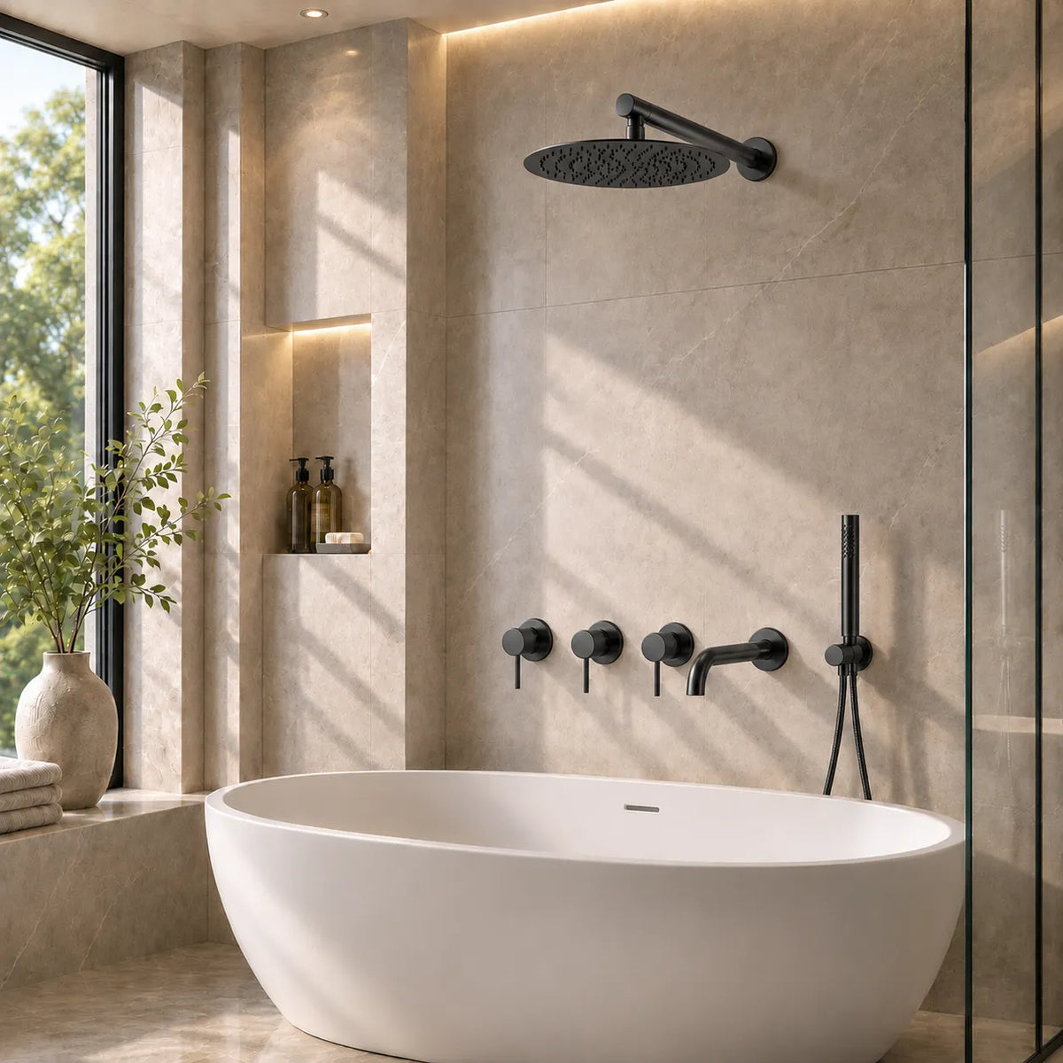 FLUENZA - Kit de Douche-Bain Encastré