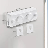 Corde à linge mural rétractable double fil - Aéraly