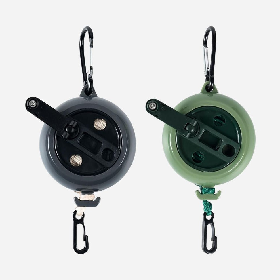 Corde à linge rétractable extérieur – portable, antidérapante et coupe-vent - Aéraly