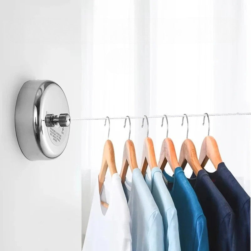 Corde à linge rétractable inox - Aéraly